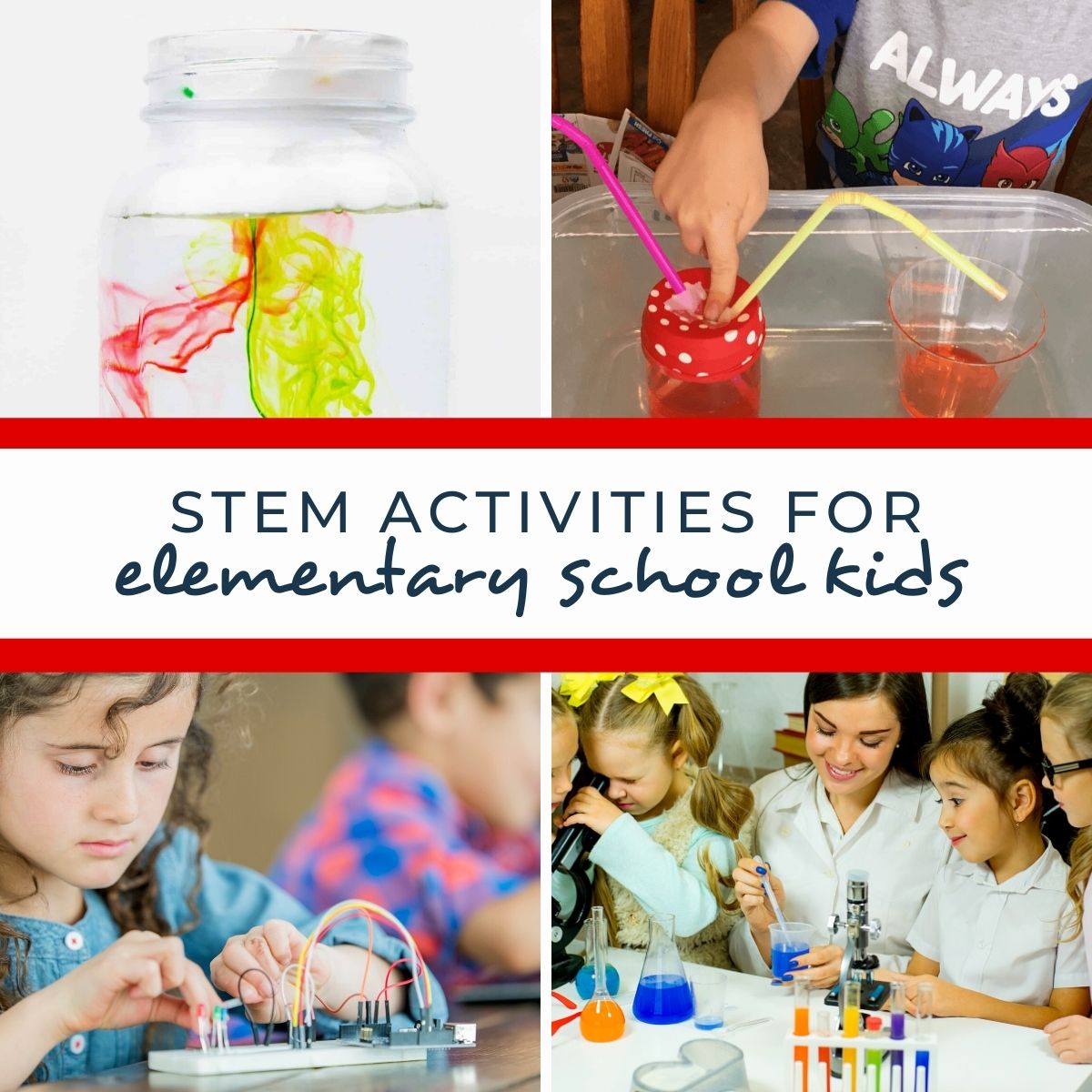 stem activities for elementary kids