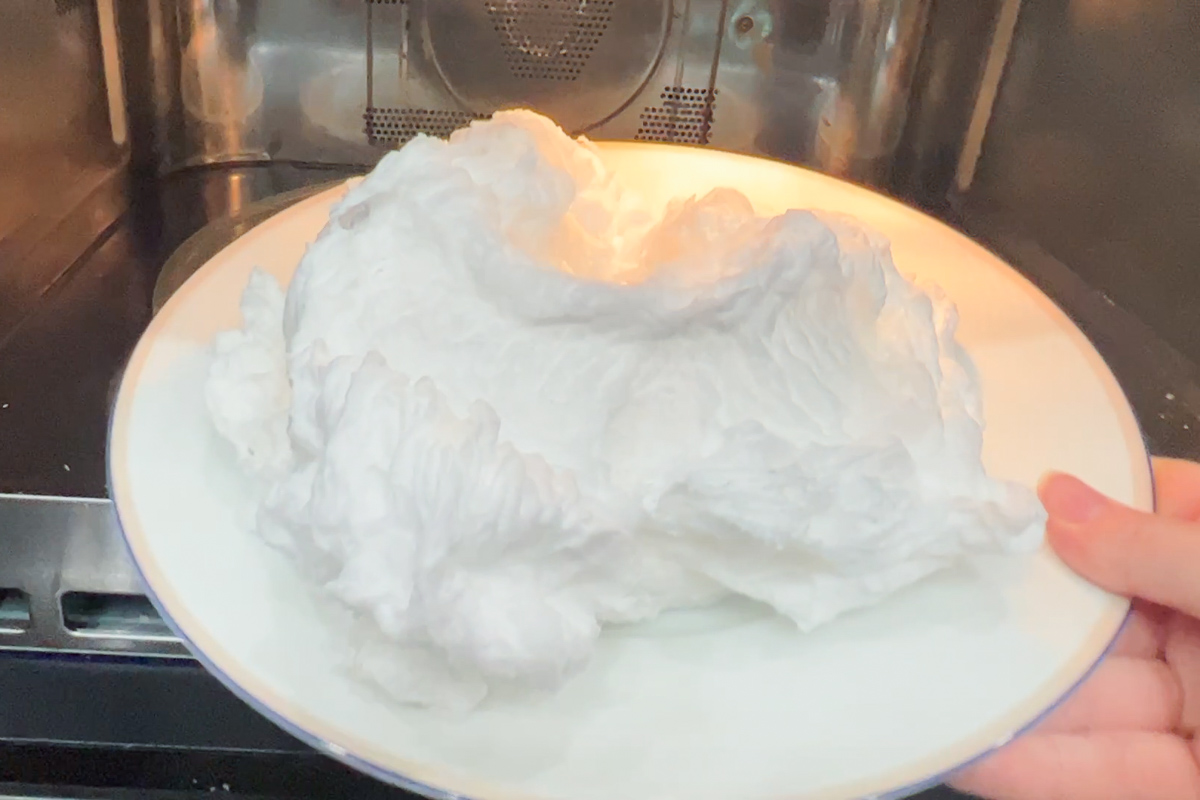 Ivory Soap in the Microwave Easy Science Experiment