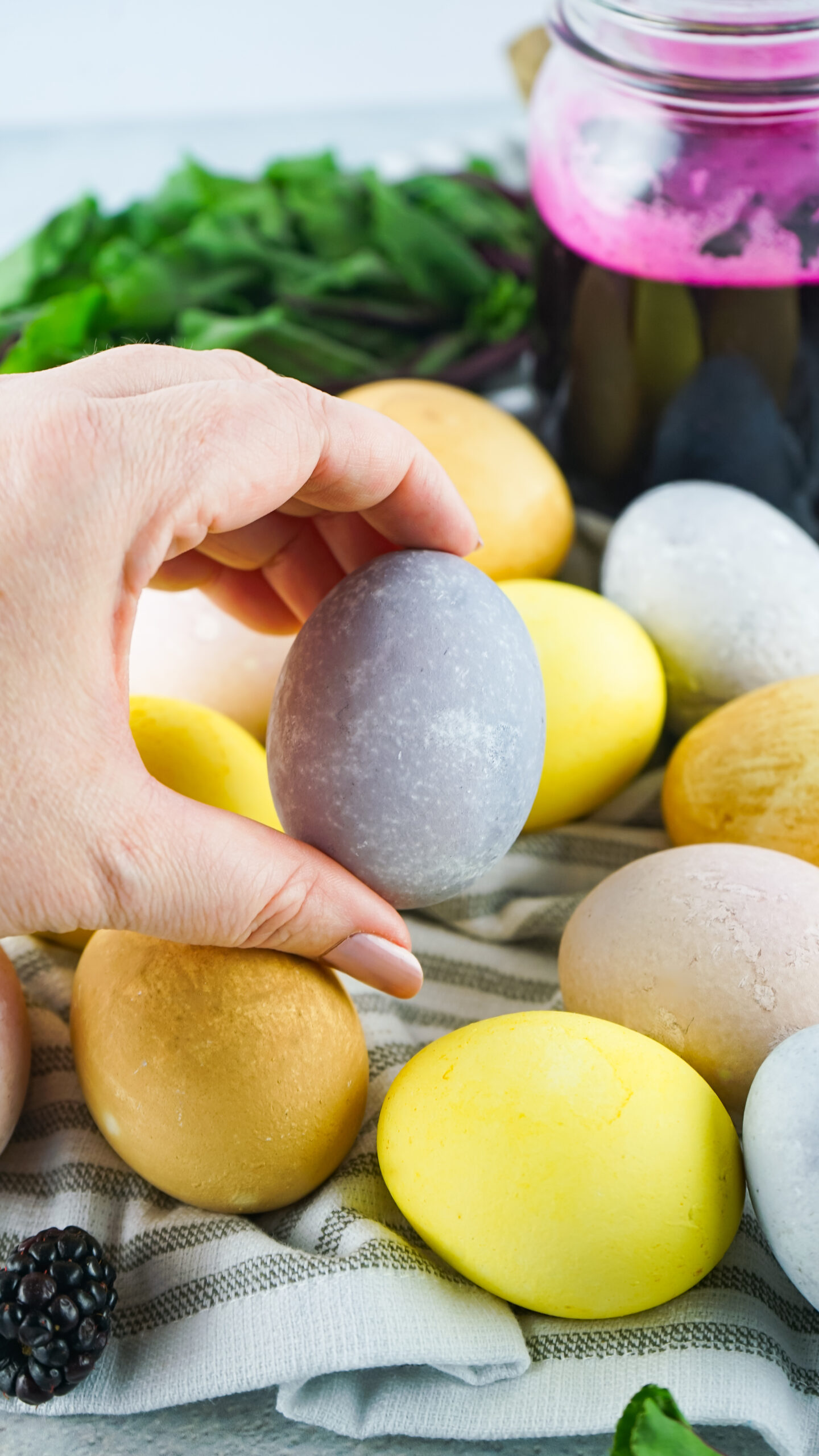 diy easter egg dye